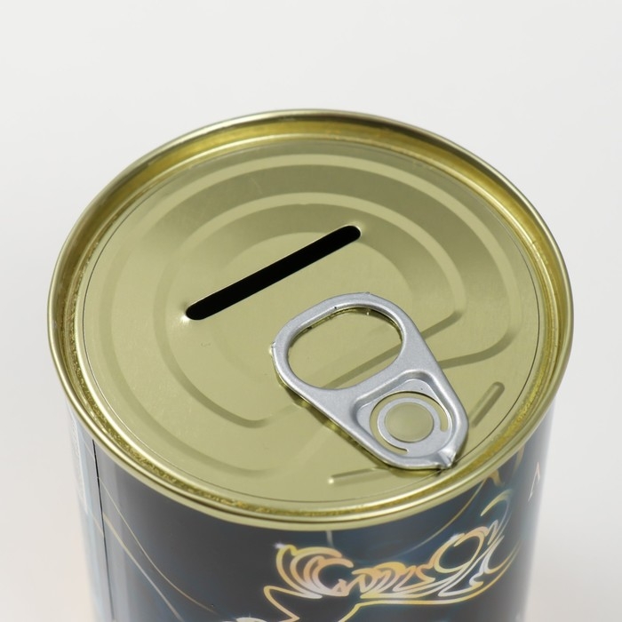 Копилка-банка металл Копилка-банка металл "Жизнь - игра, а деньги - способ вести счет"