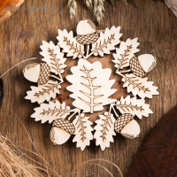 Подставка под горячее «Дубок», D=11 см, можжевельник Подставка под горячее «Дубок», D=11 см, можжевельник