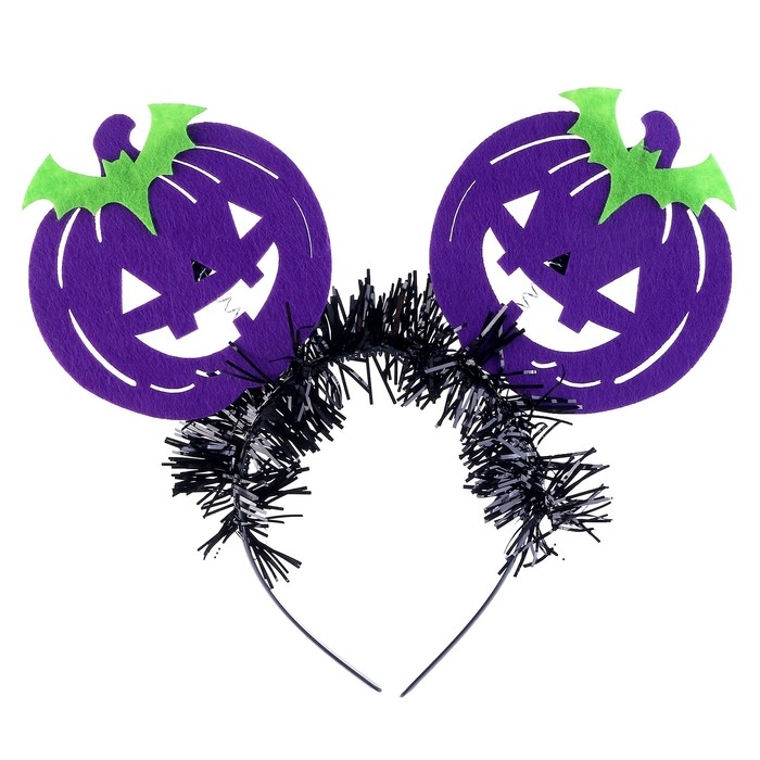 Карнавальный ободок &laquo;Тыквы&raquo;, цвета МИКС