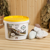 Камень для бани "Смесь" жадеит, яшма, кварц, ведро 15 кг, фракция 70-120 мм Камень для бани "Смесь" жадеит, яшма, кварц, ведро 15 кг, фракция 70-120 мм