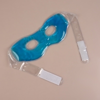 Маска для лица гидрогелевая, охлаждающая/согревающая, 23 × 10 × 0,5 см, цвет синий Маска для лица гидрогелевая, охлаждающая/согревающая, 23 × 10 × 0,5 см, цвет синий