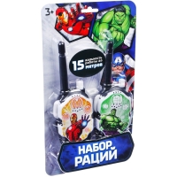 Набор раций &laquo;Халк и Железный человек&raquo;, Marvel Мстители
