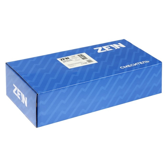 Смеситель для ванны ZEIN Z3415, картридж 35 мм, с душевым набором, цинк, белый/хром Смеситель для ванны ZEIN Z3415, картридж 35 мм, с душевым набором, цинк, белый/хром