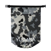 Гермомешок YUGANA, ПВХ, водонепроницаемый 30 литров, один ремень, камуфляж Гермомешок YUGANA, ПВХ, водонепроницаемый 30 литров, один ремень, камуфляж
