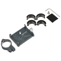 Держатель телефона на руль, алюминий, цвет серый Держатель телефона на руль, алюминий, цвет серый