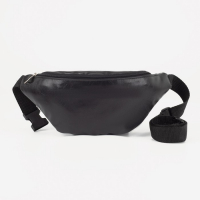 Поясная сумка на молнии, цвет чёрный Поясная сумка на молнии, цвет чёрный