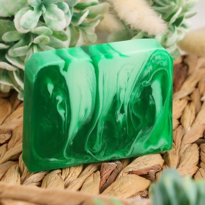 Мыло СПА - уход для бани и сауны Мыло СПА - уход для бани и сауны "Ментол — мята перечная" Добропаровъ РУЧНАЯ РАБОТА 80 гр