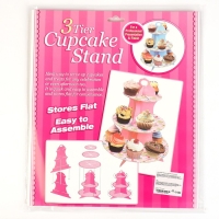 Подставка для пирожных &laquo;Зигзаги&raquo;, серебро