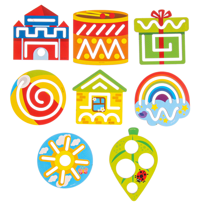 Трафареты для рисования «Простые рисунки» Трафареты для рисования «Простые рисунки»