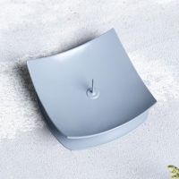 Подсвечник "Кварта" металл на 1 свечу, 7х2,7 см, серый Подсвечник "Кварта" металл на 1 свечу, 7х2,7 см, серый