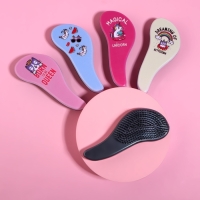 Расчёска массажная &laquo;Магия&raquo;, 5,5 &times; 14,5 см, цвет МИКС