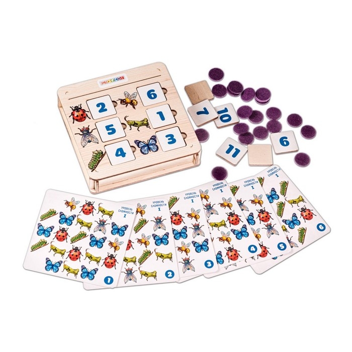 Обучающая игра &laquo;Математическая шкатулка. Насекомые&raquo;