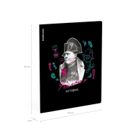 Тетрадь предметная ИСТОРИЯ, 48 листов в клетку, ErichKrause Persons, пластиковая обложка, шелкография, блок офсет 100% белизна, инфо-блок Тетрадь предметная ИСТОРИЯ, 48 листов в клетку, ErichKrause Persons, пластиковая обложка, шелкография, блок офсет 100% белизна, инфо-блок