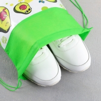 Мешок для обуви &laquo;Авокадо&raquo;  полиэстер, размер 30 х 40 см