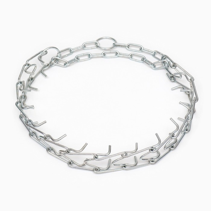 Ошейник строгий проволочный 3 мм, 4 см, ОШ 60-75 см Ошейник строгий проволочный 3 мм, 4 см, ОШ 60-75 см