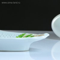 Блюдо "Сельдь" 39см, цвет белый МИКС Блюдо "Сельдь" 39см, цвет белый МИКС