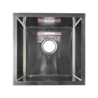 Мойка кухонная GERHANS K34444, врезная, 440 х 440 х 220 мм, толщина 1,0 мм, с сифоном Мойка кухонная GERHANS K34444, врезная, 440 х 440 х 220 мм, толщина 1,0 мм, с сифоном