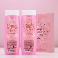 Подарочный набор косметики новогодний &laquo;Верь в мечту&raquo;, гель для душа и пена для ванны, 2 х 250 мл, Новый Год