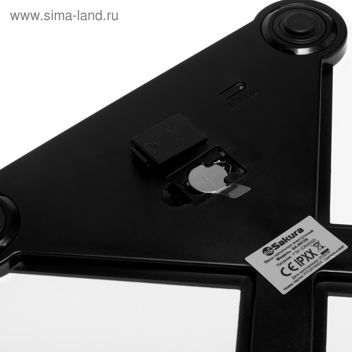 Весы напольные Sakura SA-5072S, электронные, до 180 кг, рисунок Весы напольные Sakura SA-5072S, электронные, до 180 кг, рисунок "бамбук"