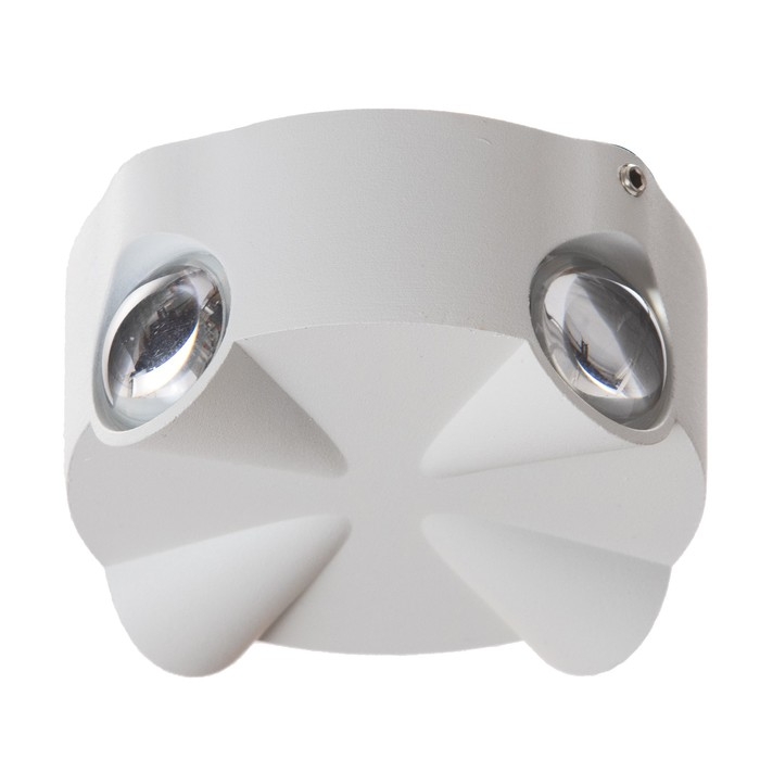 Светильник "Снек" 4хLED 4Вт 4000К IP66 белый 9,3х4,5х9,3 см