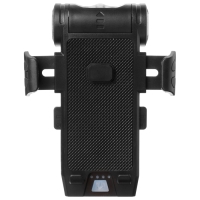 Держатель на руль для телефона с функциями: фонарик, звуковой сигнал, power bank Держатель на руль для телефона с функциями: фонарик, звуковой сигнал, power bank