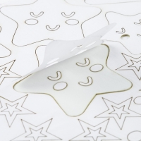 Наклейки интерьерные "Звезды", детские, декор на стену, панно 120 х 57 см Наклейки интерьерные "Звезды", детские, декор на стену, панно 120 х 57 см