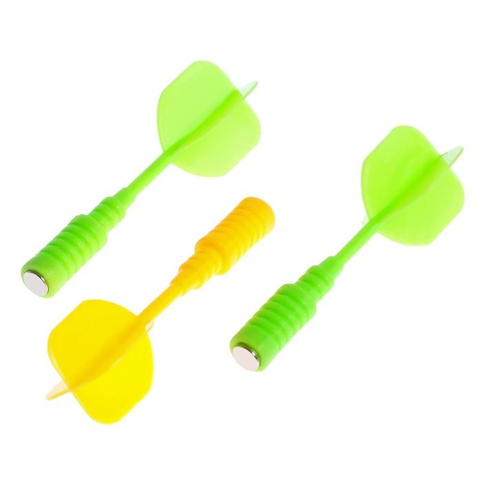 Дартс «Сто очков», с магнитными дротиками, МИКС Дартс «Сто очков», с магнитными дротиками, МИКС