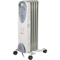Обогреватель "Ресанта" ОМ-5Н, масляный, 1000 Вт, 5 секций, 10 м&sup2;, белый
