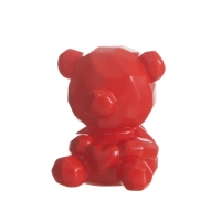 Ночник "Медвежонок с сердцем" 2Вт LED LR44 красный 4х5х7см