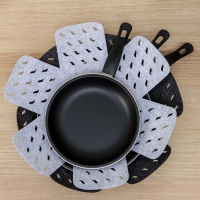 Вкладыши для посуды Доляна &laquo;Грэй&raquo;, 2 шт, 38&times;38 см