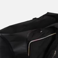 Сумка хозяйственная на кнопке, складная, цвет чёрный Сумка хозяйственная на кнопке, складная, цвет чёрный