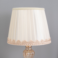 Лампа настольная "Азарт" 1x60Вт E27 золото  26х26х43 см