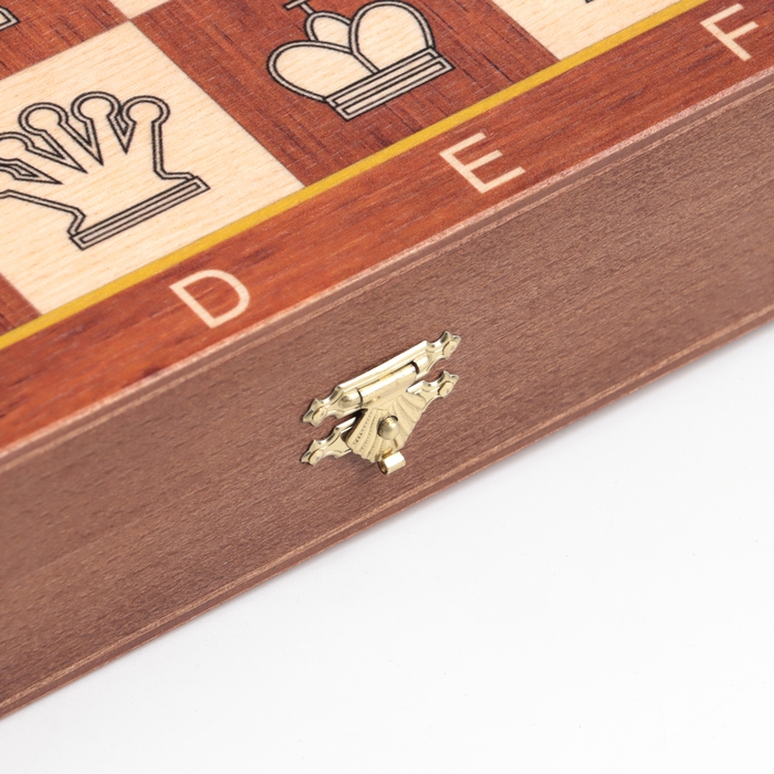 Шахматы деревянные Шахматы деревянные "Дебют", 37 х 37 см, король h-9 см, пешка h-4.4 см