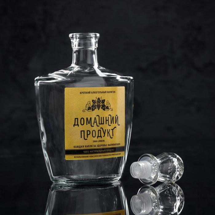 Штоф &laquo;Домашний продукт&raquo;, 0.5 л