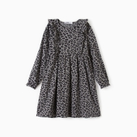 Платье детское с длин.рукавом KAFTAN Trendy grey р.32 (110-116)