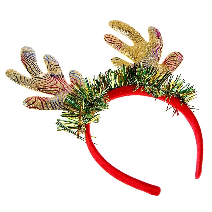 Новый год! Карнавальный ободок &laquo;Рожки&raquo;