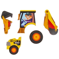 Головоломка пазл &laquo;Трактор&raquo; для самых маленьких