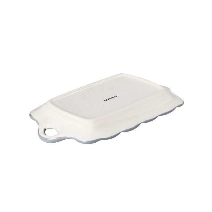 Блюдо сервировочное Доляна &laquo;Хюгге&raquo;, 23,5&times;14&times;3 см, цвет белый