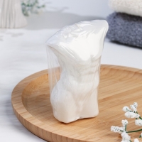 Свеча фигурная "Мужской торс", 10 см, белый Свеча фигурная "Мужской торс", 10 см, белый