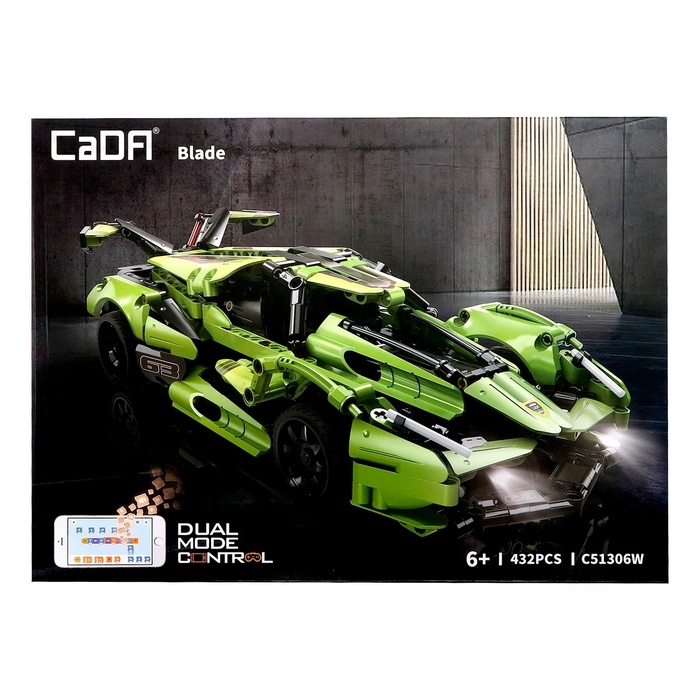 Конструктор &laquo;Спорткар&raquo;, радиоуправление, 432 детали