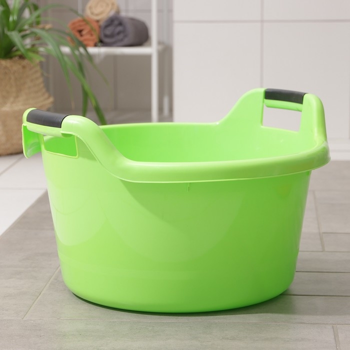 Таз круглый, 30 л, МИКС Таз круглый, 30 л, МИКС