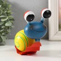 Сувенир металл "Улыбчивая улитка" МИКС 15х6,5х12 см Сувенир металл "Улыбчивая улитка" МИКС 15х6,5х12 см