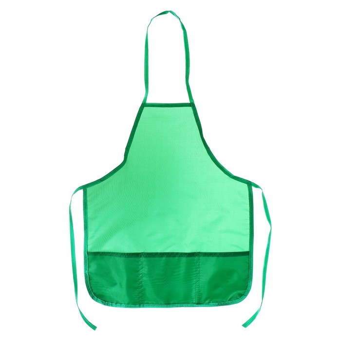 Фартук для труда + нарукавники, 550 х 440/250 х 160 мм, размер M (рост 122-158), Calligrata зеленый Фартук для труда + нарукавники, 550 х 440/250 х 160 мм, размер M (рост 122-158), Calligrata зеленый
