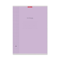 Тетрадь А4, 48 листов в клетку, ErichKrause "Классика Visio", обложка мелованный картон, блок офсет 100% белизна, МИКС (1 вид в спайке) Тетрадь А4, 48 листов в клетку, ErichKrause "Классика Visio", обложка мелованный картон, блок офсет 100% белизна, МИКС (1 вид в спайке)