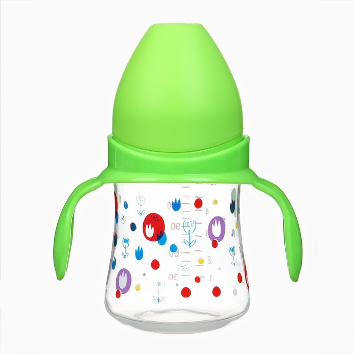 Бутылочка для кормления Ø50мм ШГ, +0мес., 150мл, цвет зеленый Бутылочка для кормления Ø50мм ШГ, +0мес., 150мл, цвет зеленый