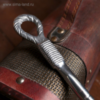 Ложка для обуви "Кольцо" алюминий 40х4х1 см Ложка для обуви "Кольцо" алюминий 40х4х1 см