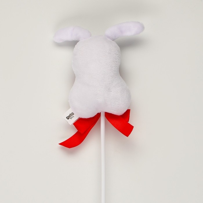 Мягкая игрушка в букет Мягкая игрушка в букет "Ты-моя звезда" зайка на палочке