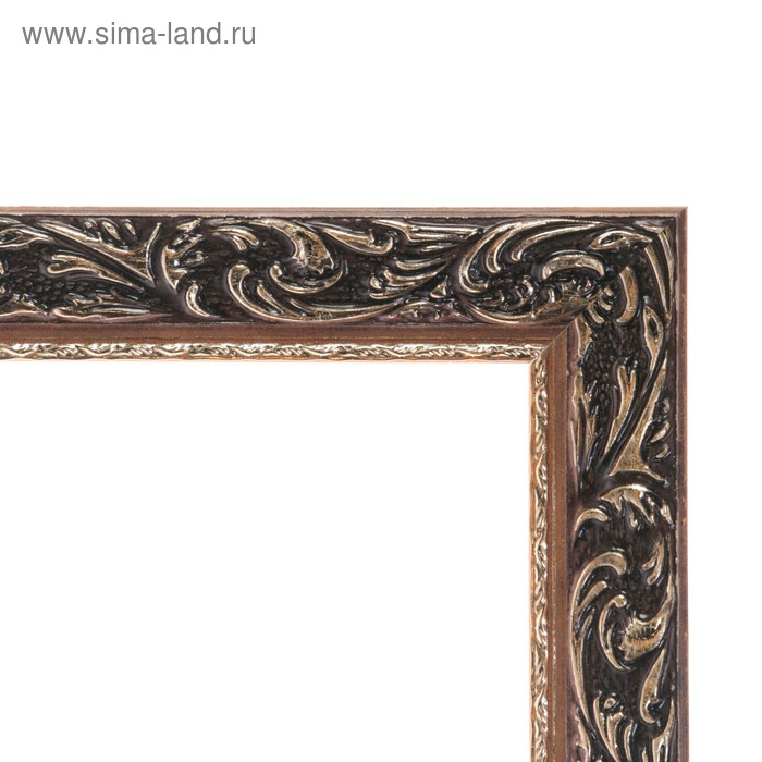 Рама для картин (зеркал) 50 х 60 х 4 см, дерево Рама для картин (зеркал) 50 х 60 х 4 см, дерево "Версаль", золотая