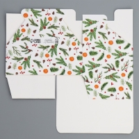 Коробка подарочная новогодняя складная &laquo;Уютного нового года&raquo;, 18 х 12 х 7 см, Новый год