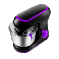 Миксер Kitfort КТ-3046-1, планетарный, 1300 Вт, 5 л, 6 скоростей, черно-фиолетовый Миксер Kitfort КТ-3046-1, планетарный, 1300 Вт, 5 л, 6 скоростей, черно-фиолетовый